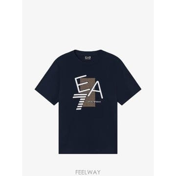 Armani 26 FW �̿��̼��� logo print cotton T shirt 1095AF21636 TP4597975426 FW �̿��̼��� logo print cotton T shirt 1095AF21636