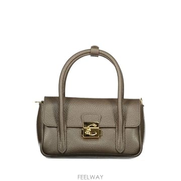 | Other Brand | 26 FW Coccinelle mini C Me Lock grained leather tote bag E5U26 FW Coccinelle mini C Me Lock grained leather tote b