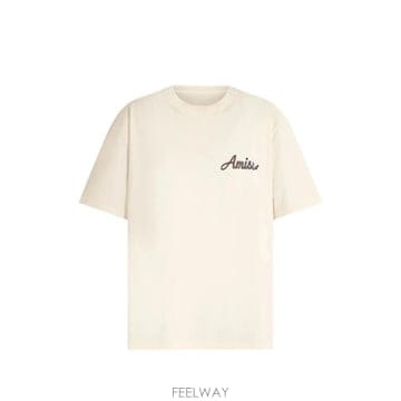 | Other Brand | 26 FW AMISH graphic print crew neck T shirt AMX227CV180111C026 FW AMISH graphic print crew neck T shirt AMX227CV18
