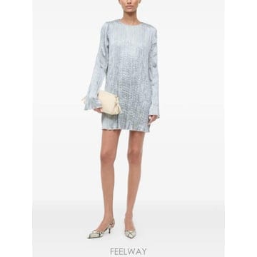 STAUD 26 FW ��Ÿ��� �ڳ� �ؽ�ó �̴� �巹�� R26R2165LE TP45591658026 FW ��Ÿ��� �ڳ� �ؽ�ó �̴� �巹�� R26R2165LE TP45