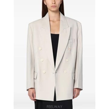 26 FW 빅토리아베컴 double breasted oversized blazer 1325WJK006442A
