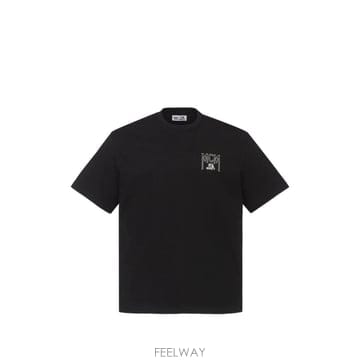 26 FW 엠씨엠 X 위 더 베스트 로고 프린트 티셔츠 MHTGAMM08BK0XL TP459768985