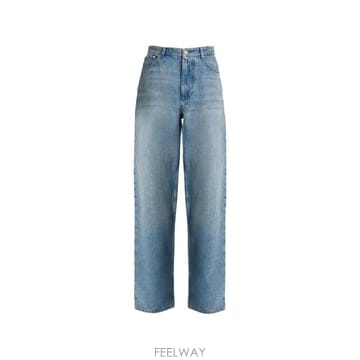 ERDEM 26 FW ������ stonewashed straight leg jeans AW26DETR860094028 T26 FW ������ stonewashed straight leg jeans AW26DETR86