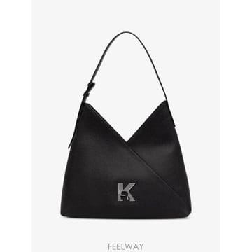 26 FW 칼라거펠트 로고 장식 페블 텍스처 토트 백 B3W30199999 TP456932437