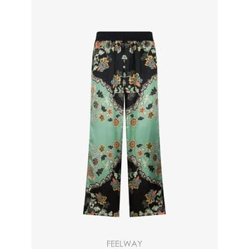 26 FW 로베르토 카발리 플로럴 프린트 와이드 팬츠 XNT2654QT25 TP459433565