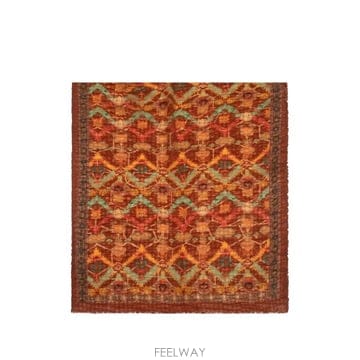 | Other Brand | 26 FW Leathersmith of London Kilim print frayed scarf SCARF126 FW Leathersmith of London Kilim print frayed scarf 