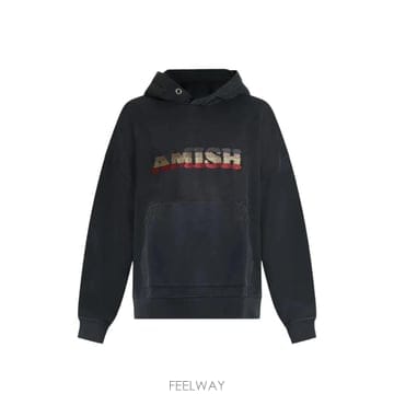 | Other Brand | 26 FW AMISH logo embroidered hoodie AMX210CV191996 TP459792026 FW AMISH logo embroidered hoodie AMX210CV191996 TP4