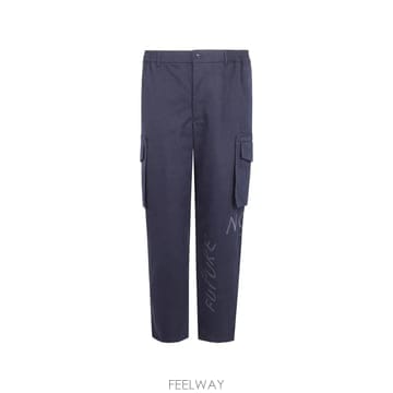 26 FW 꼼데가르송 슬로건 프린트 카고 팬츠 FQP503 TP459785351