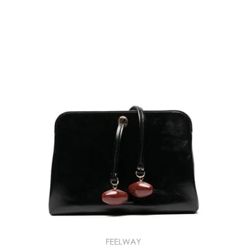 Victoria Beckham 26 FW ���丮�ƺ��� Kizette clutch black supple shine leather B426A26 FW ���丮�ƺ��� Kizette clutch black supple shine l