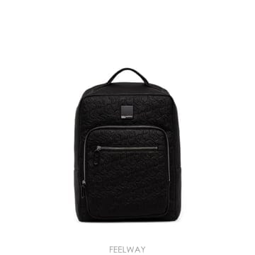 Karl Lagerfeld 26 FW Į�����Ʈ logo embossed monogram backpack B4M30196 TP4594226 FW Į�����Ʈ logo embossed monogram backpack B4M30
