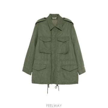 AURALEE 26 FW ���� epaulette field jacket A26AB01SSOLIVE TP45979591226 FW ���� epaulette field jacket A26AB01SSOLIVE TP4