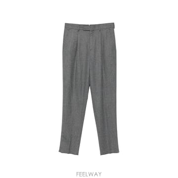 26 FW 제냐 pleated straight leg trousers R430F24A475PM12 TP459