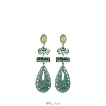 | Other Brand | 26 FW Jennifer Behr �˸� ũ������ ��� �̾ 118RD2GREENAVENTURINE TP426 FW Jennifer Behr �˸� ũ������ ��� �̾ 118RD2GR