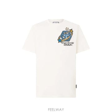 Philipp Plein 26 FW �ʸ��÷��� �ΰ� �ڼ� ��ġ Ƽ���� FAFCMTK9140PJY002N TP45823256626 FW �ʸ��÷��� �ΰ� �ڼ� ��ġ Ƽ���� FAFCMTK9140PJY0
