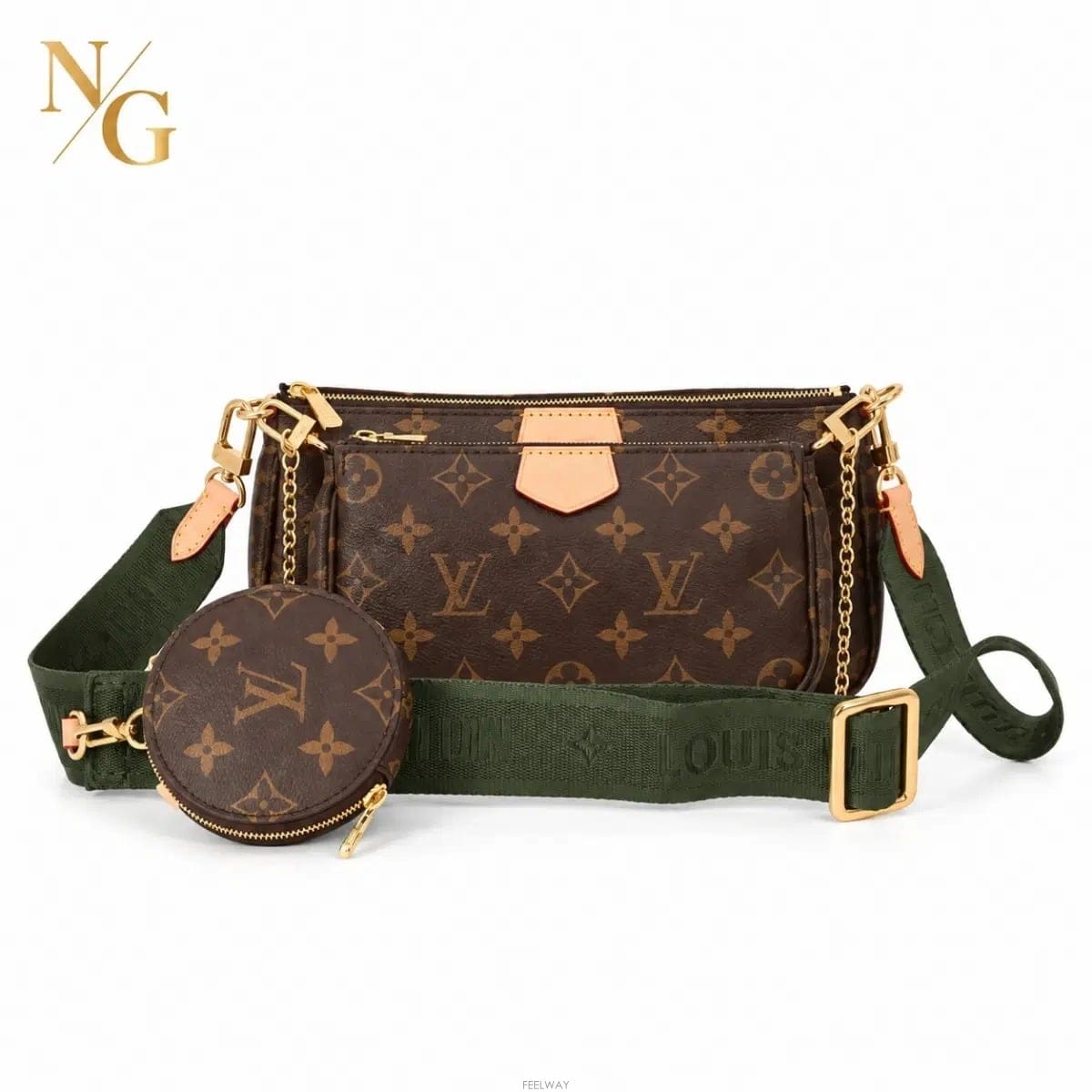 Louis Vuitton [��ǰ/�������] ���̺��� LV ���׷� ��Ƽ ����Ʈ �Ǽ����� ũ�ν��� �����[��ǰ/�������] ���̺��� LV ���׷� ��Ƽ ����Ʈ �Ǽ�