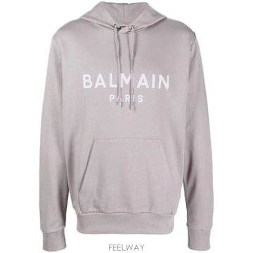 Balmain 26 FW �߸� �߸� �ΰ� ����Ʈ ��ν�Ʈ�� �ĵ�Ƽ YH0JR002BB65 TP45980021626 FW �߸� �߸� �ΰ� ����Ʈ ��ν�Ʈ�� �ĵ�Ƽ YH0JR002