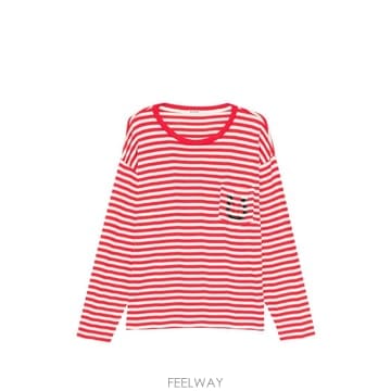 | Other Brand | 26 FW BODE striped long sleeve T shirt MRF26CS003REDWHITE TP26 FW BODE striped long sleeve T shirt MRF26CS003REDWH
