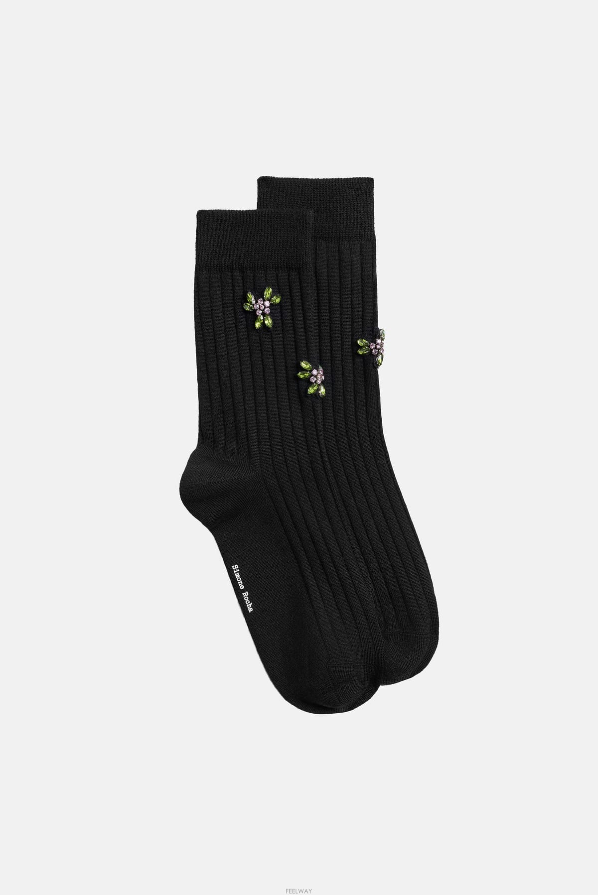 Simone Rocha [B4] �ø�λ� SOCK68TB0647BLACKROSEMULTI �縻 �轺 ����[B4] �ø�λ� SOCK68TB0647BLACKROSEMULTI �縻 �轺 ��