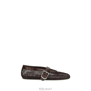 Alaia [K68]�˶��̾� AA3A069I294 730 ���� �߷��������� �÷����� ��ȭ �޸����� Mesh and cr[K68]�˶��̾� AA3A069I294 730 ���� �߷��������� �÷���