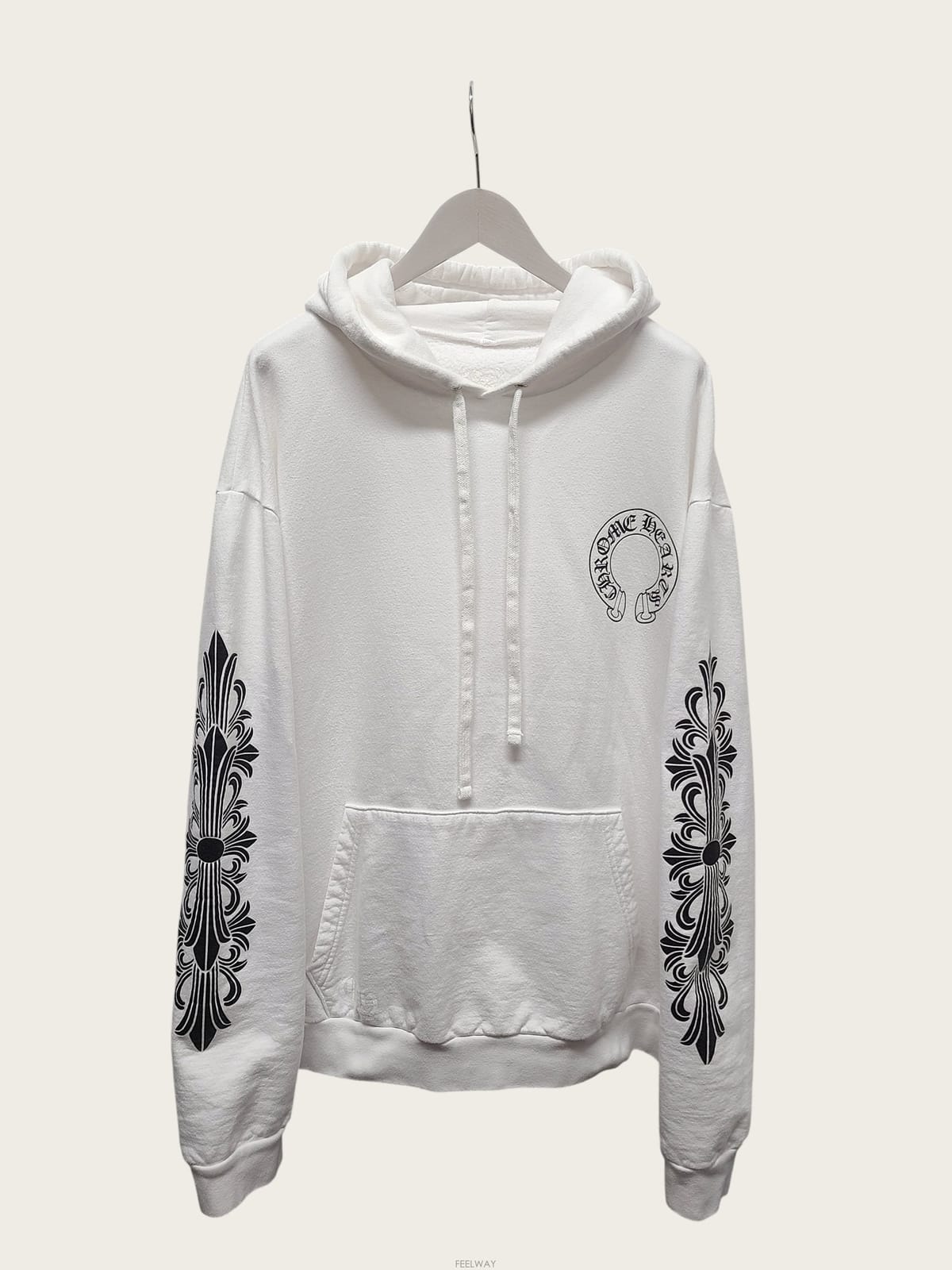 Chrome Hearts [�߰���ǰ/���̽���] XL / ũ������ ȭ��Ʈ Ȧ���� �÷ζ� ������ �ĵ�Ƽ[�߰���ǰ/���̽���] XL / ũ������ ȭ��Ʈ Ȧ���� �÷ζ�
