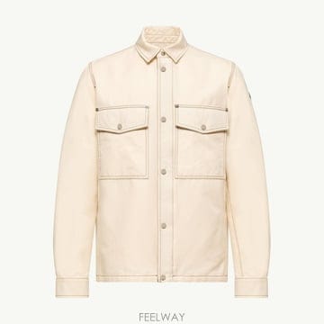 (국내A/S가능) 몽클레르 와타과 코튼 린넨 혼방 셔츠 자켓 남성 L10911G00038599HC060