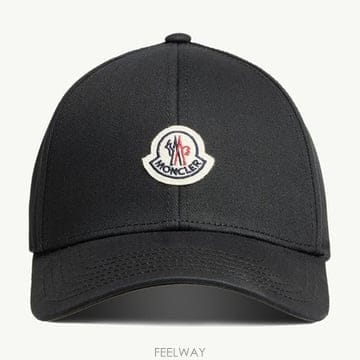 (국내A/S가능) 몽클레르 코튼 개버딘 볼캡 남성 블랙 L10913B0004804863999