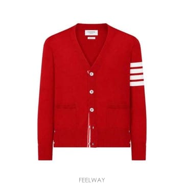 Thom Browne 26FW ����� 4�� �������̳ʺ� ���� �޸��� �� Ŭ���� ����� MKC002AY1014 RED 60026FW ����� 4�� �������̳ʺ� ���� �޸��� �� Ŭ���� 