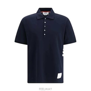 Thom Browne 26FW ����� Ŭ���� ���� 4�� �������� ���� Ƽ���� MJP110P00050 NAVY 41526FW ����� Ŭ���� ���� 4�� �������� ���� Ƽ���� MJP