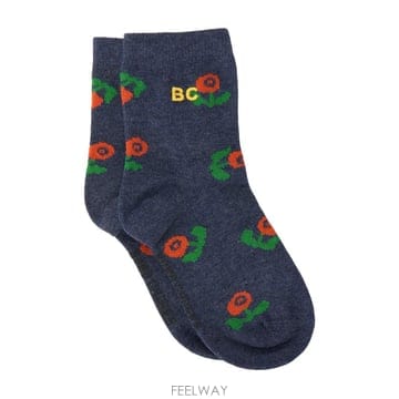 키즈 스탬프 블룸 양말 B226AI010