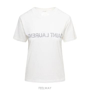 Saint Laurent �δ��� SAINT LAURENT ������ �ΰ� ��ư Ƽ�����δ��� SAINT LAURENT ������ �ΰ� ��ư Ƽ����