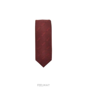 인더샵 GUCCI 구찌 버건디 넥타이