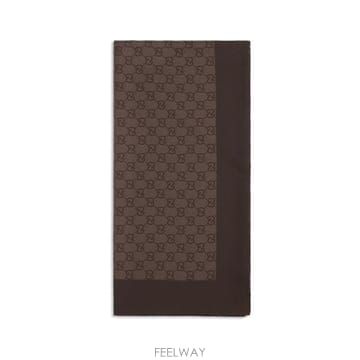 인더샵 GUCCI 구찌 브라운 스카프