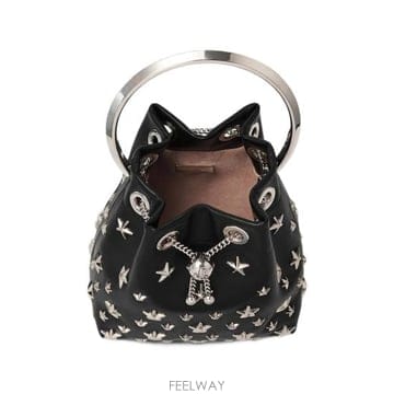 Jimmy Choo 27SS ������ ��Ʈ�� BON BON TJJ BLKSI BLACK27SS ������ ��Ʈ�� BON BON TJJ BLKSI BLACK