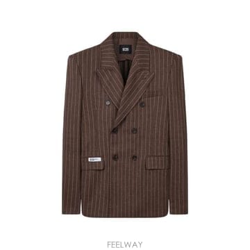 26FW 지씨디에스 수트 자켓 C2MBQA193A174 PIBRO BROWN