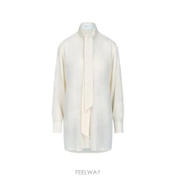 Victoria Beckham 26FW ���丮�� ���� ����콺 1426WSH007718A IVORY NEUTRALS26FW ���丮�� ���� ����콺 1426WSH007718A IVORY NEUTR