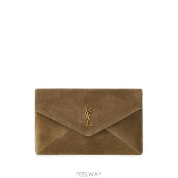 Saint Laurent 26FW ���ζ� ī���� ���� �������� �Ŀ�ġ 769307 1U80W 1632 BROWN26FW ���ζ� ī���� ���� �������� �Ŀ�ġ 769307 1U80W