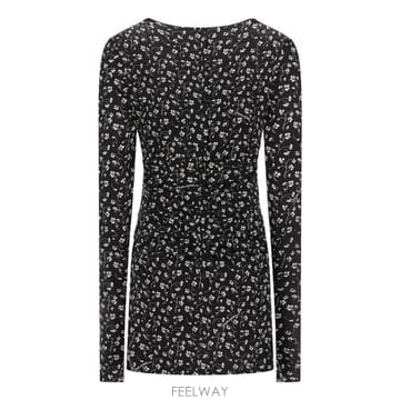 Dolce&Gabbana 26FW ��ü�ذ��ٳ� ���ǽ� F633ATFSAE5 HN6JP QUADRIFOGLI NERO26FW ��ü�ذ��ٳ� ���ǽ� F633ATFSAE5 HN6JP QUADRIFOGLI