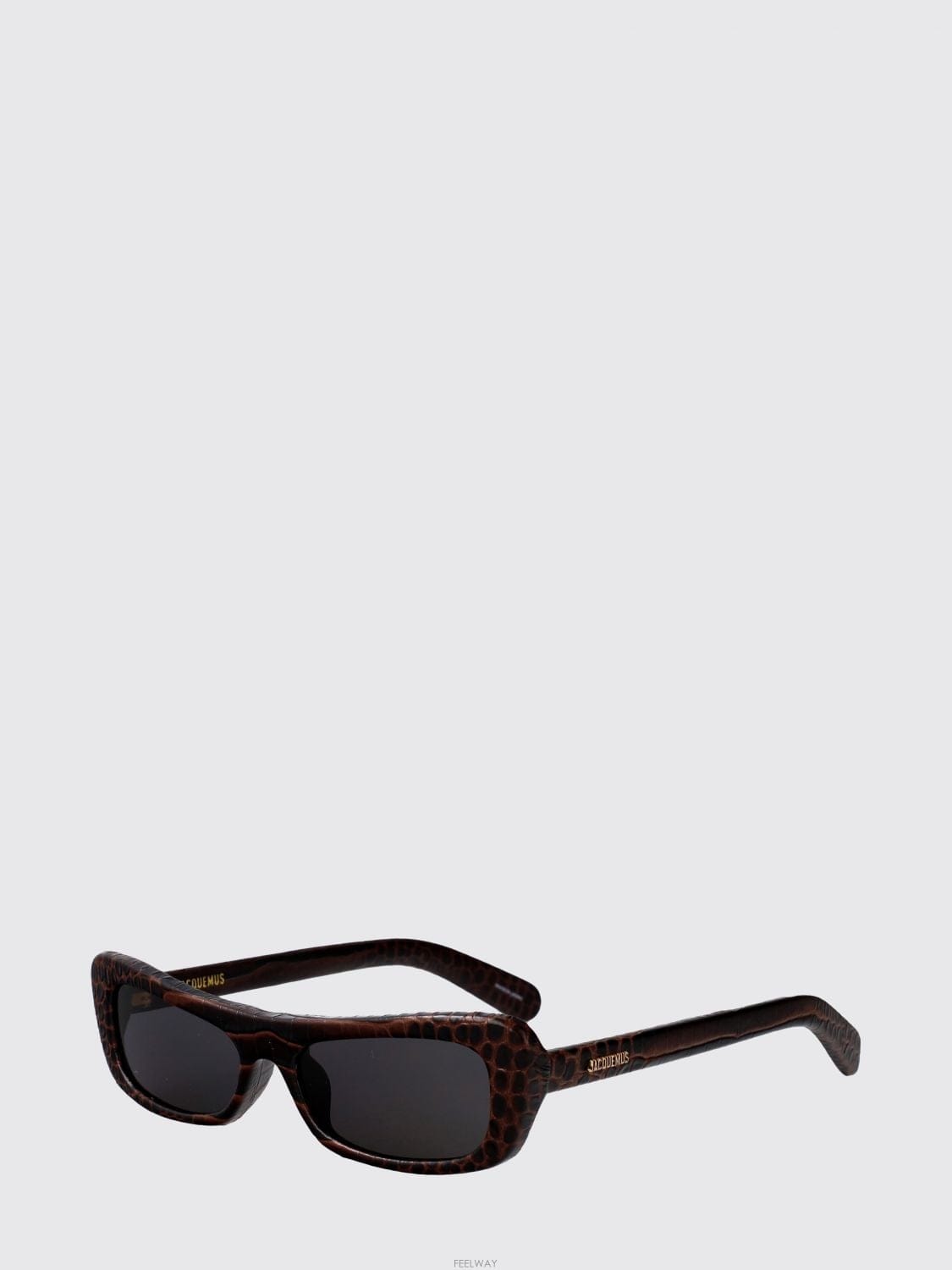 Jacquemus [A6] ��ũ���� JAC55C12SUN ���� ���۶� JAC55C12SUN-BROWN-CROC/-GOLD/-[A6] ��ũ���� JAC55C12SUN ���� ���۶� JAC55C12SUN-BR