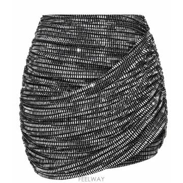 Self Portrait 26FW ���� ��Ʈ����Ʈ �̵� ��ĿƮ 009SK SL SILVER26FW ���� ��Ʈ����Ʈ �̵� ��ĿƮ 009SK SL SILVER