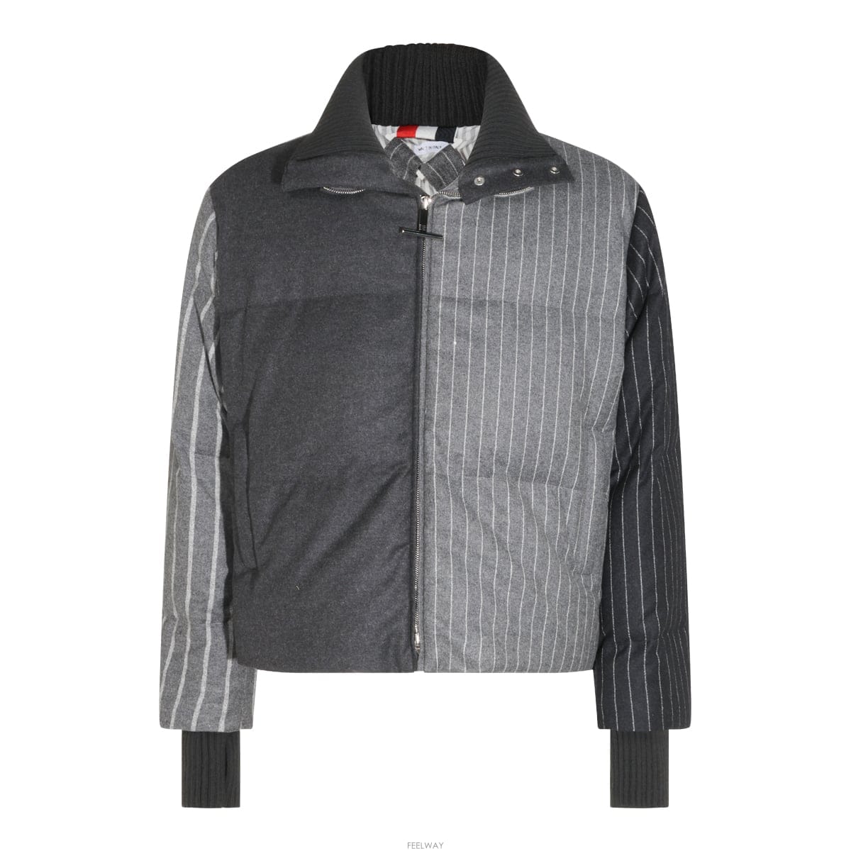 Thom Browne [B3] ����� MJD121YF1307035 ���� ��Ŷ �ٿ� �е� ��ī Ǫ�� ����[B3] ����� MJD121YF1307035 ���� ��Ŷ �ٿ� �е� ��ī
