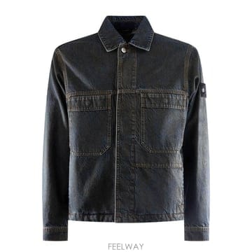 Stone Island 26FW ���� ���Ϸ��� ����Ʈ �� ���� TC ��Ŷ S144100006S0J40 VJ229 BLUE BLACK26FW ���� ���Ϸ��� ����Ʈ �� ���� TC ��Ŷ S144100006S0