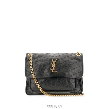 Saint Laurent 26FW ���ζ� ��Ű �̵�� ��Ƽ�� ���� 6331840EN07 1000 NERO26FW ���ζ� ��Ű �̵�� ��Ƽ�� ���� 6331840EN07 1000 N