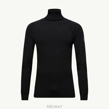(국내A/S가능) 몽클레르 울 혼방 터틀넥 스웨터 남성 블랙 L20979F00003M1122999