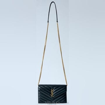 Saint Laurent 26 FW ���ζ� ī��巹 ������ ������ ���� ü�� ���� 857605 AAA44 100026 FW ���ζ� ī��巹 ������ ������ ���� ü�� ���� 857