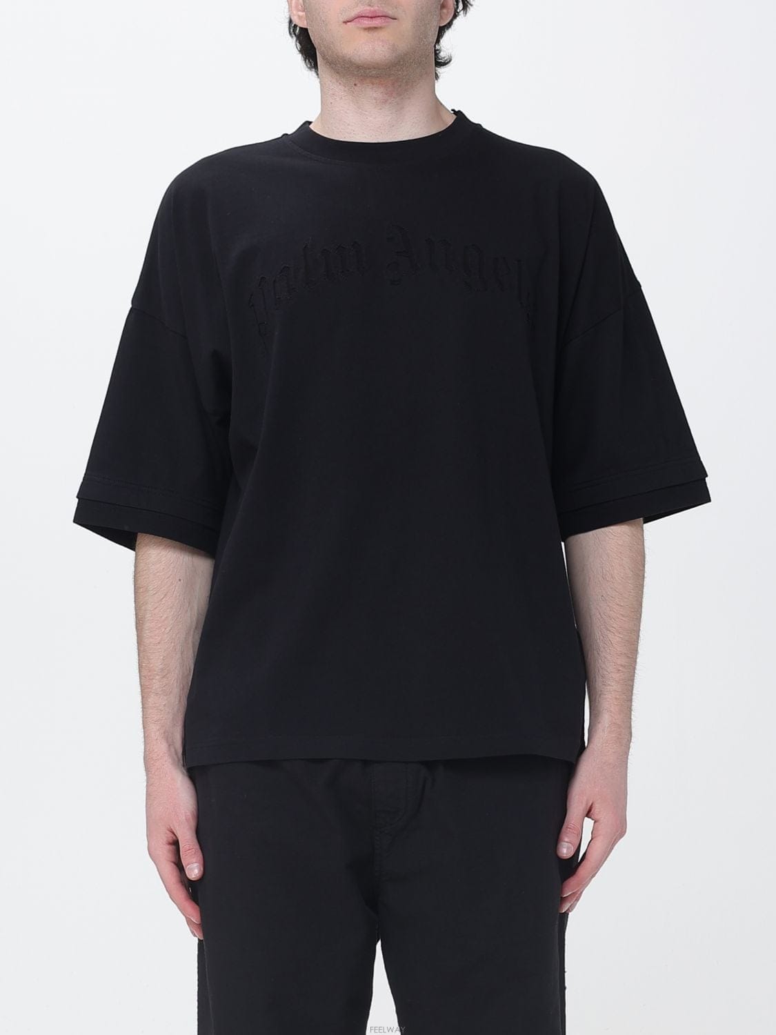 Palm Angels [A6] �ʿ����� PMAA10QS26JER001 ���� Ƽ���� PMAA10QS26JER001-1010[A6] �ʿ����� PMAA10QS26JER001 ���� Ƽ���� PMAA10QS26J
