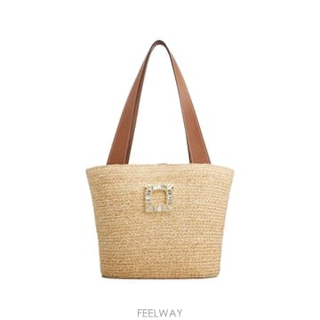 Roger Vivier 26SS ���� ��� RV SKATE STRAW PANIER ���� RBWAOVK2200UBQ1L54 TP5726SS ���� ��� RV SKATE STRAW PANIER ���� RBWAOVK220