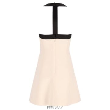 26FW 발렌티노 쇼트 크레이프 드레스 9B3VAKH41CF9Z7 TP579568413