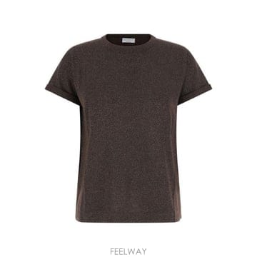 Brunello Cucinelli 크루넥 니트 티셔츠 M41810000 C4211 TP979905917