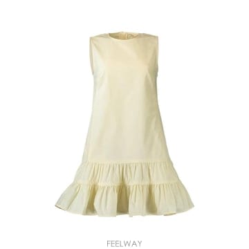 26 FW 울라 존슨 세실리 러플 미니 드레스 PF260125 TP455670899