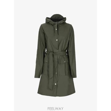 | Other Brand | 26 FW Rains Curve hooded belted coat RA18130CURVELONGJACKETG26 FW Rains Curve hooded belted coat RA18130CURVELONGJ